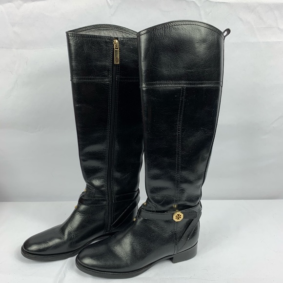 Tory Burch knee high boots 6 - Picture 1 of 8